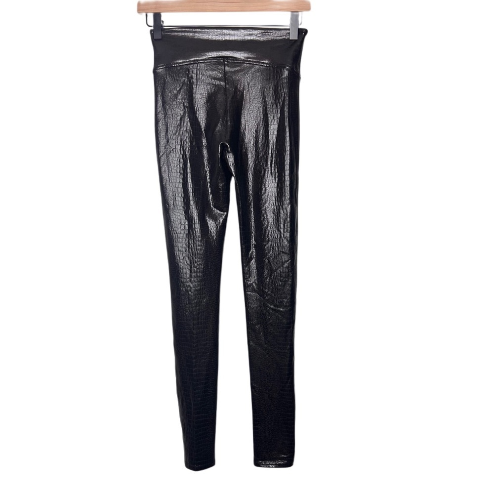 SPANX Brown Croc Leggings - Picture 4 of 7
